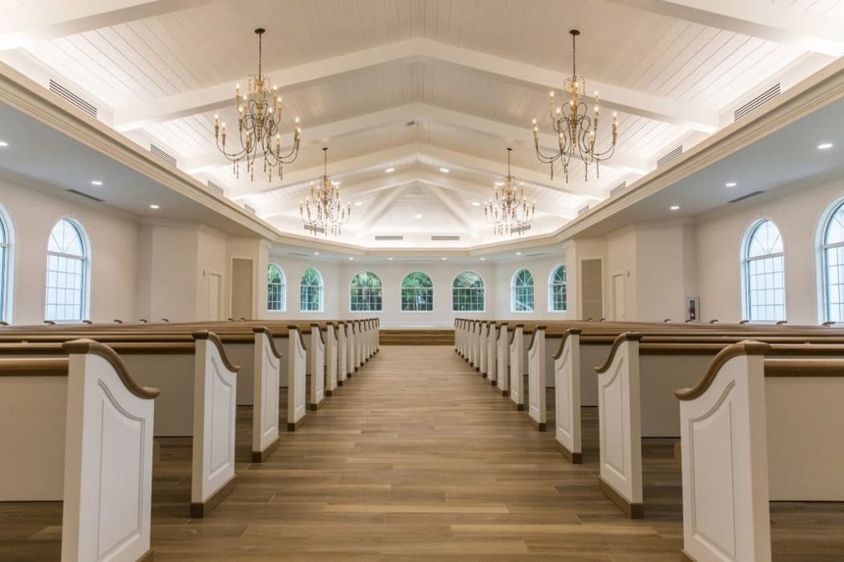 Harborside Christian Church Chapel Construction Management by DeLotto